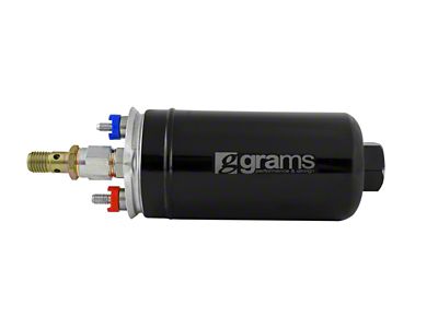 Grams Performance High-Flow In-Tank Fuel Pump; 355 LPH (Universal; Some Adaptation May Be Required)
