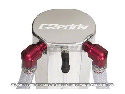 GReddy 15mm Light Weight 500ml Oval Catch Can - 13500521