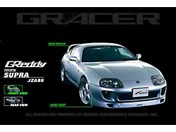 GReddy 93-97 Toyota Supra FRP Front Lip Spoiler Must - 17010021
