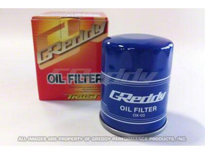 GReddy OX-03 Oil Filter - 3/4 -16UNF Inlet/ 65mm Diameter/90mm - 13901103