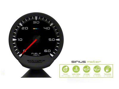 GReddy Sirius Meter - Fuel Pressure 0/6.0kPa 74mm Analog Gauge - 16001734