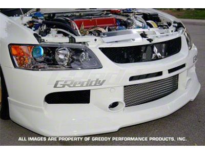 GReddy 06-07 Mitsubishi Evolution IX Urethane Front Lip Spoiler Must - 17030012