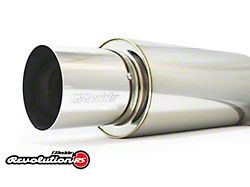 GReddy Universal 2.5in 3-Bolt Tip Revolution RS Muffler - 11001126