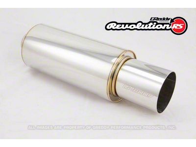 GReddy 3.0in Universal Revolution Muffler - 11001130