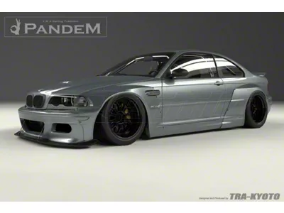 GReddy 99-06 BMW E46 Coupe Pandem Wide Body Front Fenders - 17090223