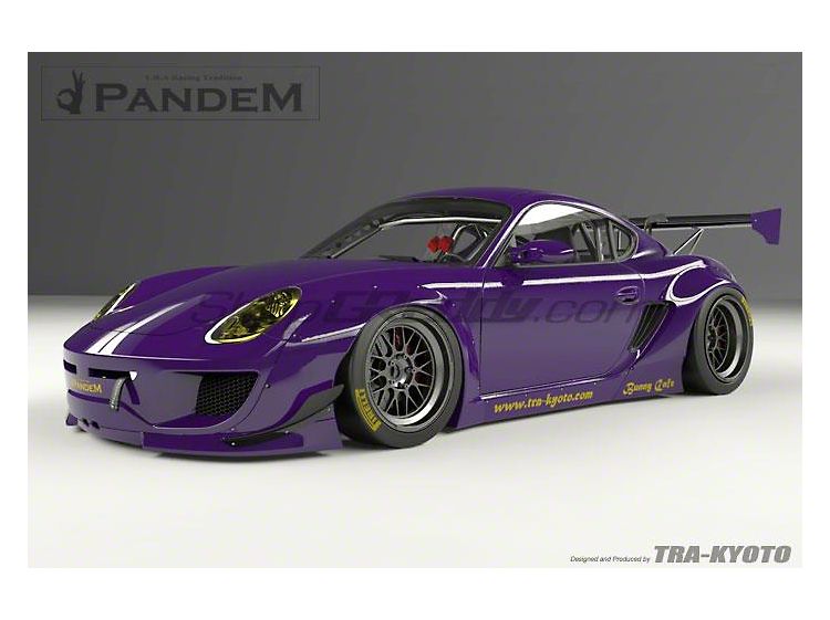 GReddy Pandem Wide Body Front Bumper | 2009-2012 Porsche Cayman  (17090501) main image 1