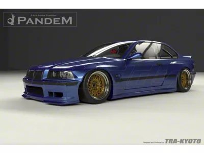 GReddy 92-99 BMW E36 Pandem Side Skirts - 17090215