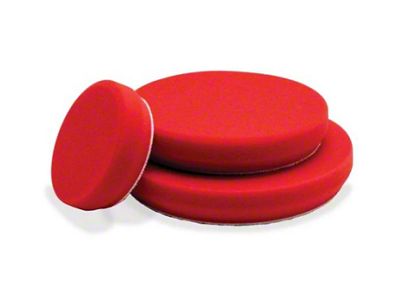 Griots Garage 3in Red Waxing Pads Set of 3