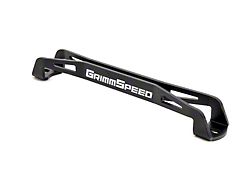 GrimmSpeed 08-18 Subaru WRX/STI Lightweight Battery Tie Down - Black - 121026