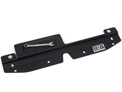 GrimmSpeed 08+ Subaru Impreza/WRX/STI Radiator Shroud w/Tool Tray - Black - 096008