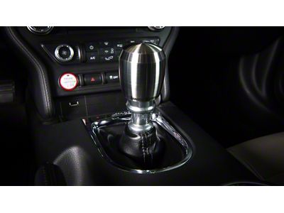 GrimmSpeed Stubby Shift Knob Stainless Steel Raw - M12x1.25 - 038011