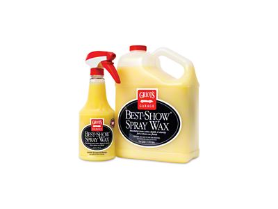 Griots Garage Best of Show Spray Wax - 1 Gallon - 10969