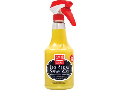 Griots Garage Best of Show Spray Wax - 22oz - 10968
