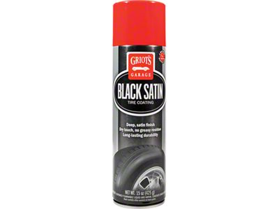 Griots Garage Black Satin Tire Coating - 15oz Aerosol - 10951