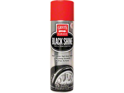 Griots Garage Black Shine Tire and Trim Coating - 15oz - 10938