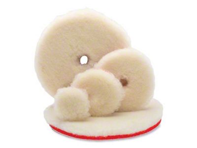 Griots Garage BOSS 3in Knitted Wool Pads Set of 3 - BKW3