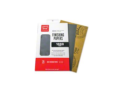 Griots Garage BOSS Finishing Papers- 1000g - 5 .5in x - B1025