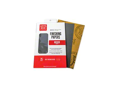 Griots Garage BOSS Finishing Papers - 800g - 5 .5in - B8025