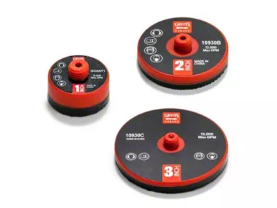 Griots Garage BOSS Micro 3in Backing Plate - BGMP3