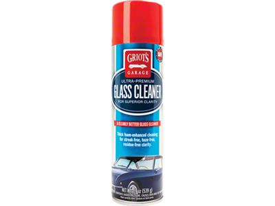 Griots Garage Foaming Glass Cleaner - 19oz Aerosol - 10998