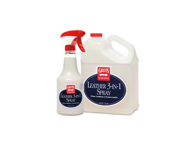 Griots Garage Leather 3-in-1 Spray - 1 Gallon - 10964