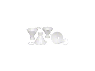 Griots Garage Threaded Bottle-Top Funnels Set of 4 - 44638