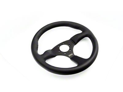 Grip Royal Ace Steering Wheel; Leather (Universal; Some Adaptation May Be Required)