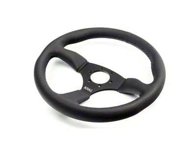 Grip Royal Ace Steering Wheel; Perforated Leather (Universal; Some Adaptation May Be Required)