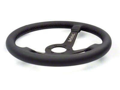 Grip Royal Brute Steering Wheel; Leather (Universal; Some Adaptation May Be Required)