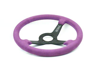 Grip Royal Brute Steering Wheel; Purple Suede (Universal; Some Adaptation May Be Required)