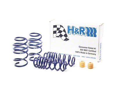 H&R 15-16 Volkswagen Golf TDI MK7 Sport Spring Torsion Beam - 54786-2