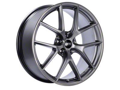 BBS CI-R Platinum Silver with Polished Rim Protector Wheel; 20x8.5; 40mm Offset; 5x114.3mm Bolt Pattern; 82mm Hub Bore