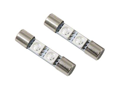 Diode Dynamics 28mm SMF2 LED Bulb - Green Pair
