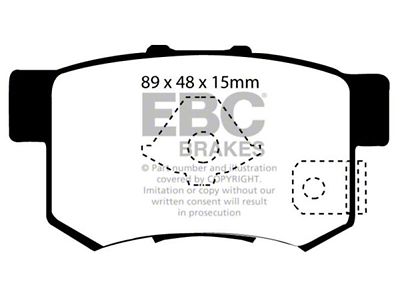 EBC Brakes Greenstuff Brake Pad Sets Rears Only - DP21193/2