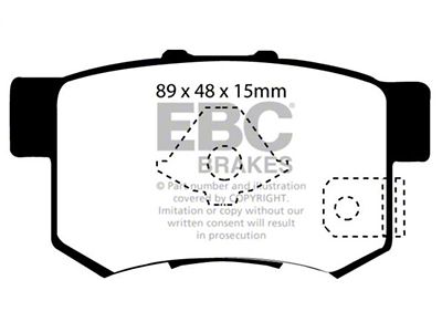 EBC Brakes Bluestuff Brake Pad Sets Rears Only - DP51193/2NDX