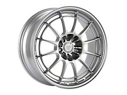 Enkei NT03+M Silver Wheel; 18x8; 38mm Offset; 5x114.3mm Bolt Pattern; 72.60mm Hub Bore 