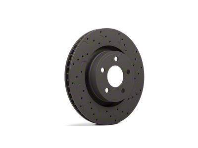 Hawk Performance 1998 Acura CL Drilled and Slotted Rear Brake - HTC5304