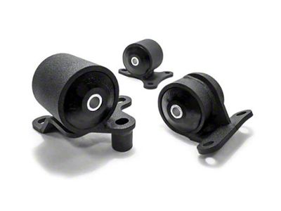 Innovative Mounts 90-93 Accord F-Series Black Steel Mounts 85A Bushings - 29355-85A