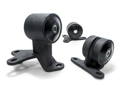 Innovative Mounts 90-93 Accord F-Series Black Steel Mounts 95A Bushings Auto - 29358-95A