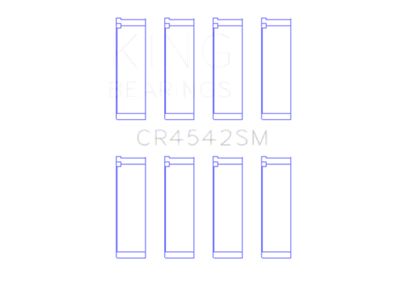 King Engine Bearings Honda K-Series Except A3 /16V 2.0L/2.3L/2.4L Size +0.25mm - CR4542SM0.25