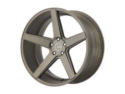 KMC District Matte Bronze Wheel; 19x8.5; 35mm Offset; 5x114.3mm Bolt Pattern; 72.56mm Hub Bore