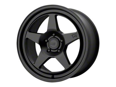 Motegi MR137 Satin Black Wheel; 17x8.5; 35mm Offset; 5x114.3mm Bolt Pattern; 72.56mm Hub Bore