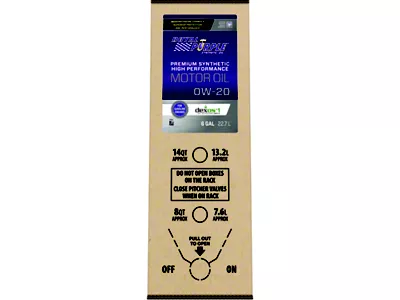 Royal Purple Premium Synthetic High Performance Multi-Grade 0W-20 Motor Oil - 60020
