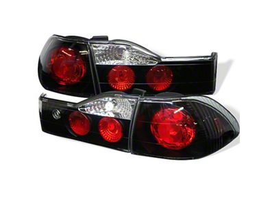 Spyder Auto Honda Accord 01-02 4Dr Euro Style Tail Lights Black - 5003959
