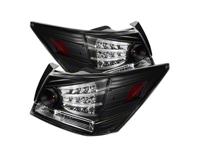 Spyder Auto Honda Accord 08-12 4DR LED Tail Lights Black ALT-YD-HA08-4D-LED-BK - 5032621