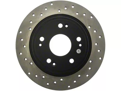 StopTech Drilled Sport Brake Rotor - 128.40068R