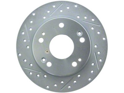 StopTech Select Sport Drilled & Slotted Rotor - Front Left - 227.40055R