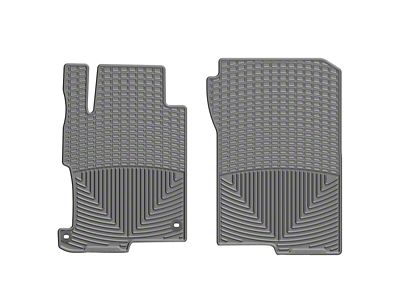 Weathertech 13+ Honda Accord Front Rubber Mats - Grey - W293GR