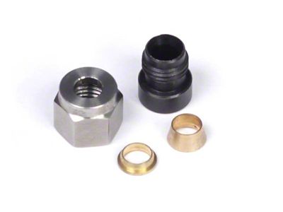 Haltech 1/4in Mild Steel Weld-On Kit Incl Nut & Ferrule - HT-010810