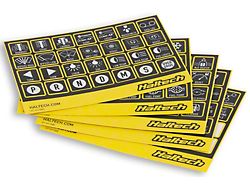 Haltech CAN Keypad Label Set - HT-011500